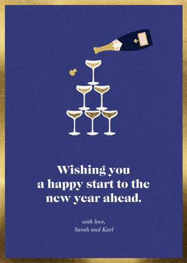 Tower Power - New Year's Card by kate spade new york