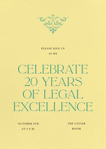 Lemon Drop - Business Event Invitation by Paperless Post