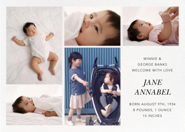 Cornerstone - Birth Announcement by Paperless Post