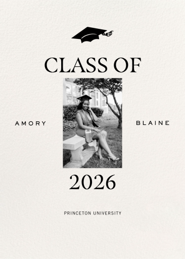 Ever After Photo - Graduation Announcement by Paperless Post