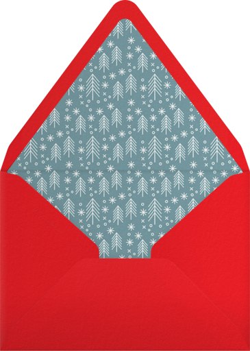Retro Santa Claus Card Envelope