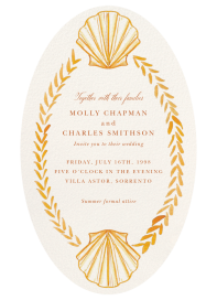 Golden Hour Shells by Ten Story Stationery