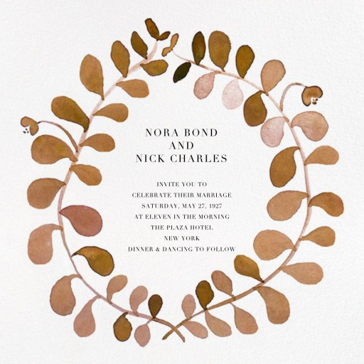 Mirabell - Wedding Invitation by Linda and Harriett