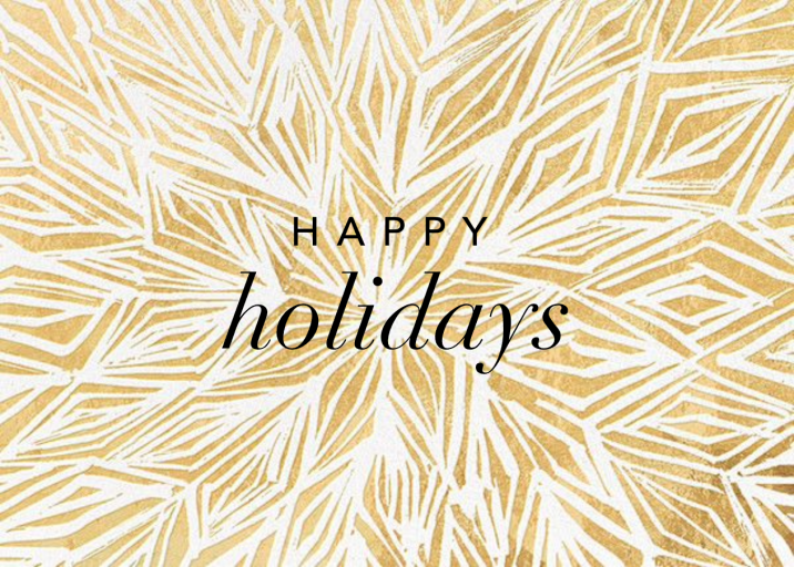 Stellar (Greeting) - Holiday Card by Kelly Wearstler