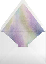 Photo Sparkle Princess Invitation Envelope