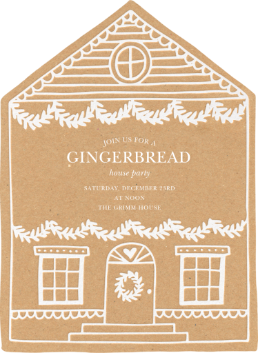 Gingerbread Homestead by Sugar Paper