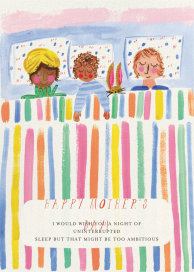 Day of Rest - Mother's Day Card by Mr. Boddington's Studio
