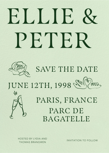 Emblems - Save the Date by Paperless Post