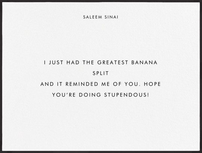 Hand Painted Border by Paperless Post