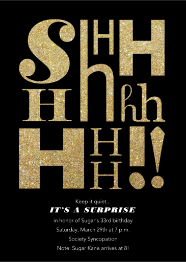 It's Called a “Secret” - Invitation by Paperless Post