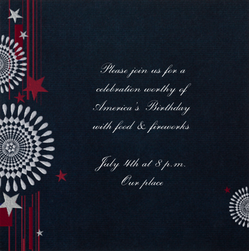 Fireworks - Invitation by Paperless Post