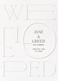 Swept Away by Paperless Post