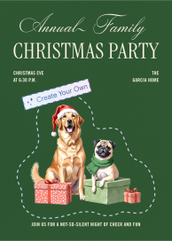 Adorned (Custom Magic Art) - Holiday Party Invitation by Paperless Post