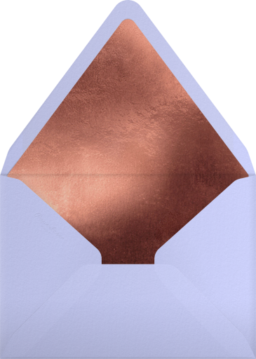 Tea and Cake Party Invitation Envelope