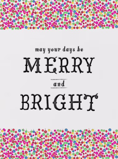 Merry and Bright - Business Holiday Card by Mr. Boddington's Studio
