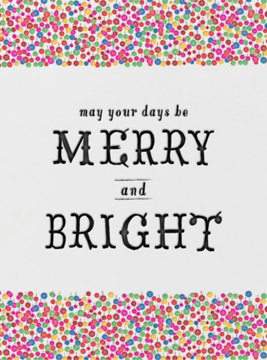 Merry and Bright - Holiday Card by Mr. Boddington's Studio