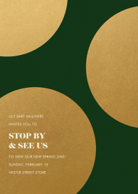 Big Spot - Business Event Invitation by kate spade new york