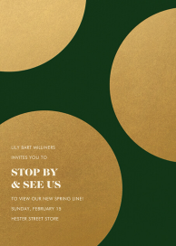 Big Spot - Launch Party Invitation by kate spade new york