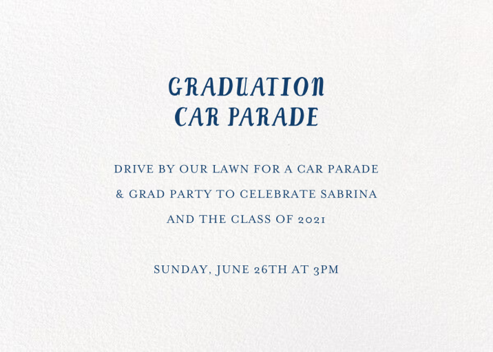 Best is Yet to Come - Invitation by Mr. Boddington's Studio - Back