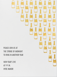 Champagne Gold by Paperless Post