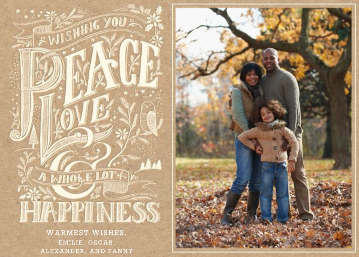 Whole Lot of Happiness - Holiday Card by Hello!Lucky