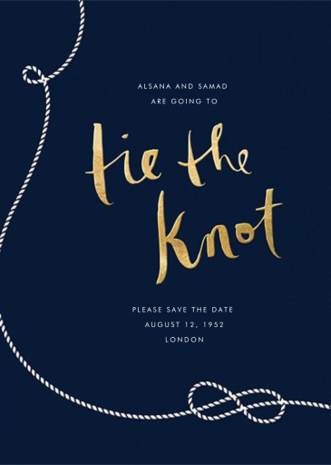 Nautical II (Save the Date) - Invitation by kate spade new york