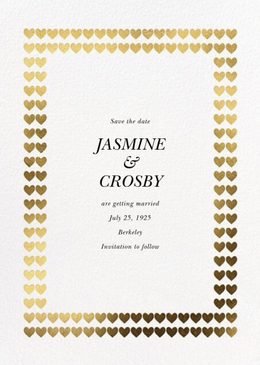 Golden Hearts by kate spade new york