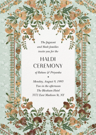 Aditri - Indian Wedding Invitation by Anita Dongre