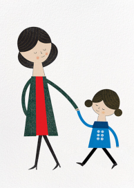 Mom and Me (Blanca Gómez) - Mother's Day Card by Red Cap Cards