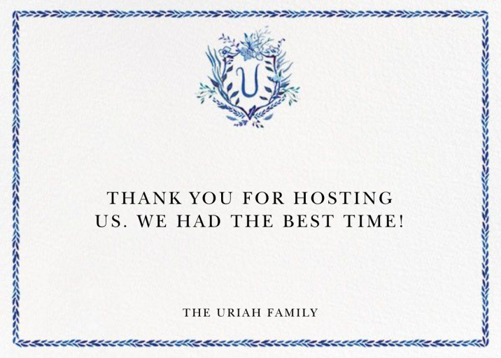 Orleans Family Crest Stationery - Stationery by Happy Menocal