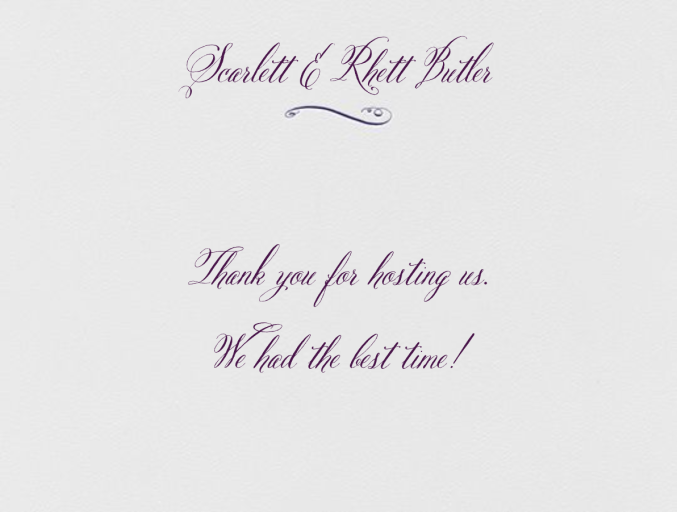 Trasierra (Thank You) - Stationery by Crane & Co.