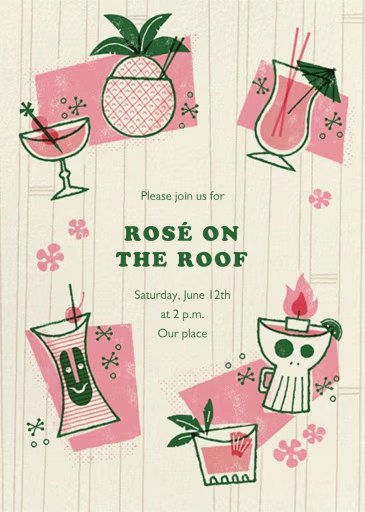 Tiki Trader - Pool Party Invitation by Paperless Post