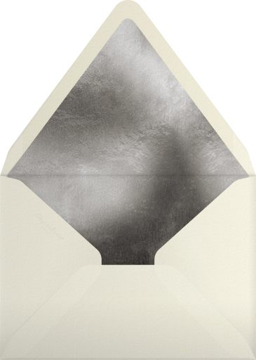 Raccoon and Bottle Birthday Invitation Envelope