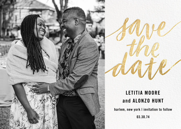 Evelina (Photo) - Save the Date by Paperless Post