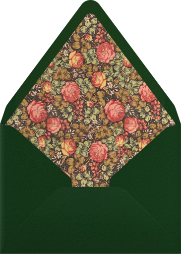 Cabbage Cutout - The V&A Envelope