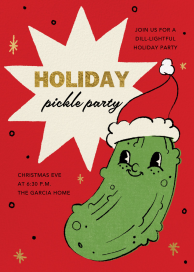 Festive Pickle by Paperless Post