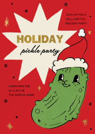 Festive Pickle - Invitation by Paperless Post