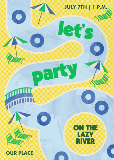 Summer Slide - Birthday Invitation by Paperless Post