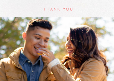 Tableau (Stationery) - Thank You Card by Paperless Post