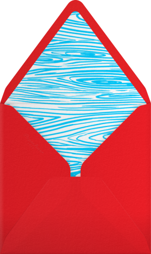 Letterpressed Maracas - Paperless Post Envelope