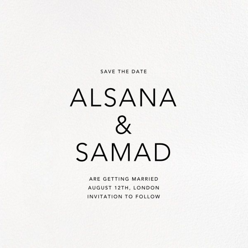 Heart Line - Save the Date by Paperless Post - Back