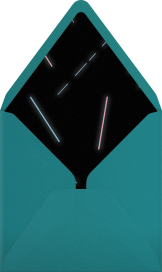 Neon Frames - Paperless Post Envelope