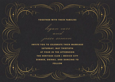 Gold Flourish by The Indigo Bunting