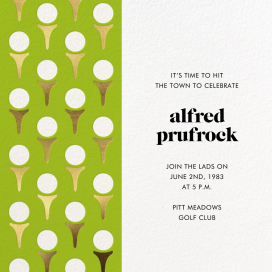 Tee Party - Bridal Shower Invitation by kate spade new york