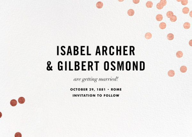 Confetti kate spade new york - Save the Date by kate spade new york