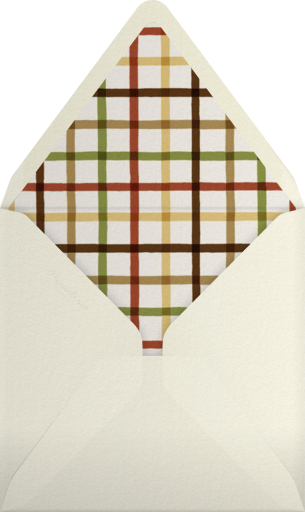 Tattersall - Paperless Post Envelope