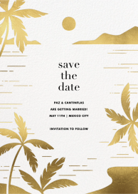 Moon Lagoon - Save the Date by Paperless Post