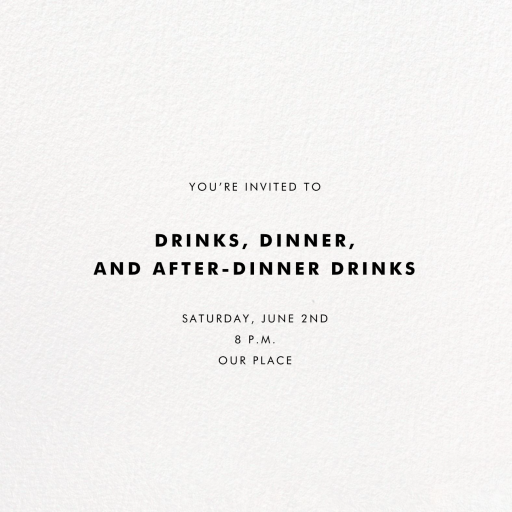 Join Us (Photo) - Party Invitation by Linda and Harriett - Back