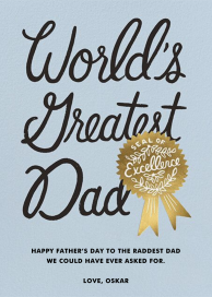 Greatest Dad by Rifle Paper Co.
