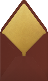 Turkey for You - Paperless Post Envelope